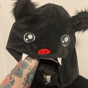✨Adorable Hooded Adult Bat Onesie 🦇
